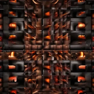 grid background