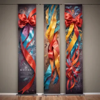 ribbon banners