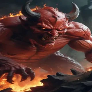 wallpaper of the devil