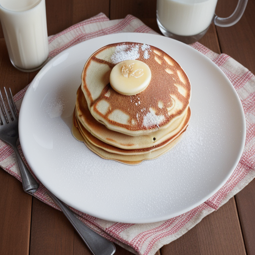 pancakes with water instead of milk