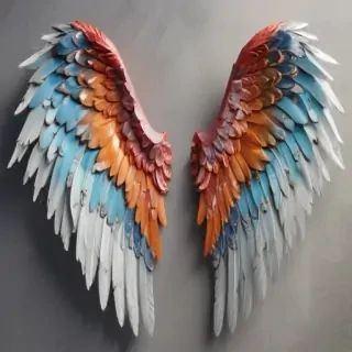 picture of angel wings
