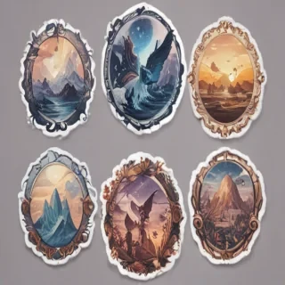 stickers png aesthetic