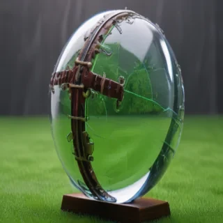 transparent football