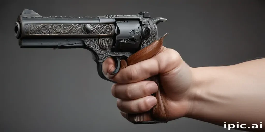 hand with gun png