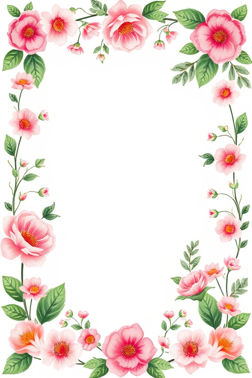 floral border png
