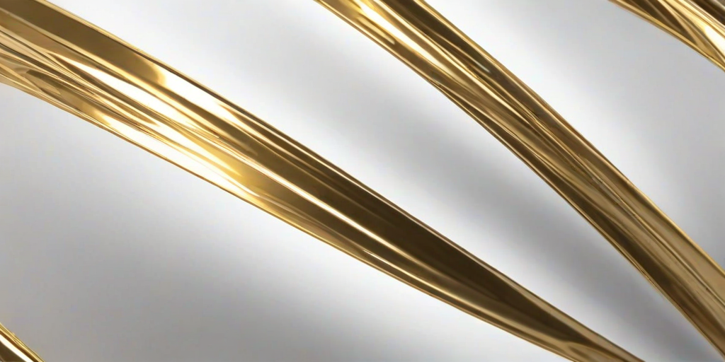 white gold background