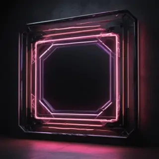 neon frame