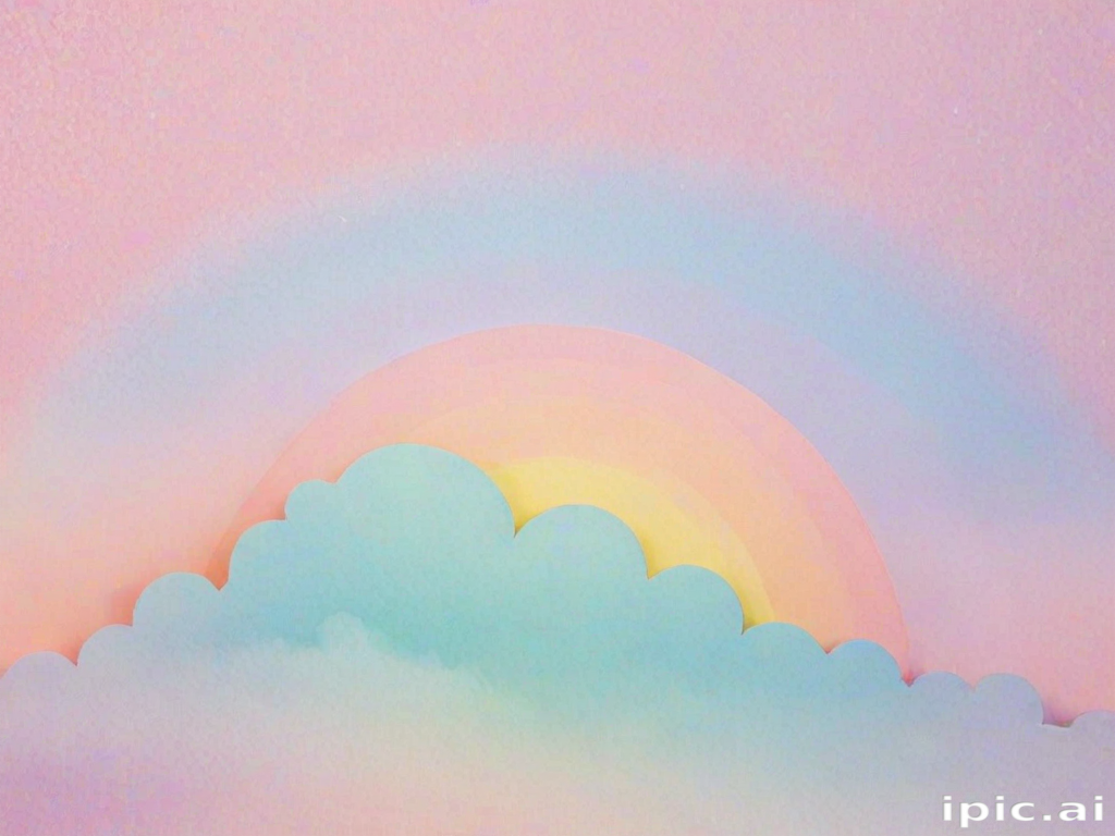 pastel rainbow bg