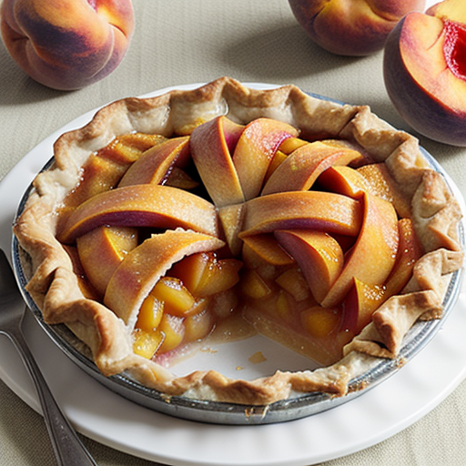 peach pie canned peaches recipe