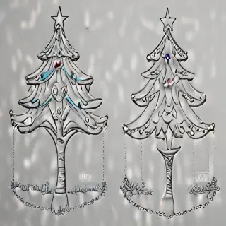 christmas outline