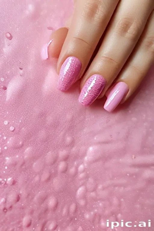 pink glitter aesthetic