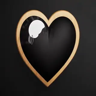 image black heart