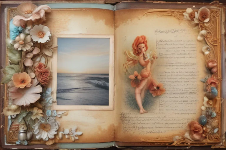 background of scrapbook