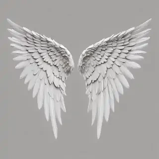 angel wings transparent background