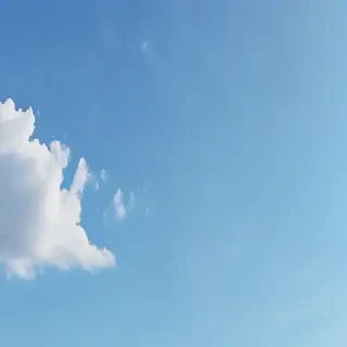 sky blue background
