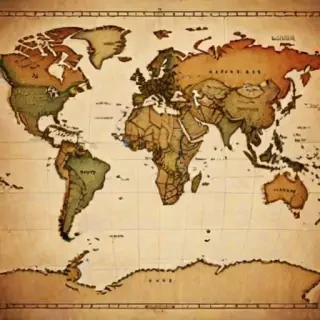 world map picture
