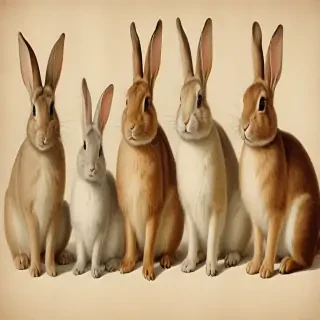 vintage rabbit images