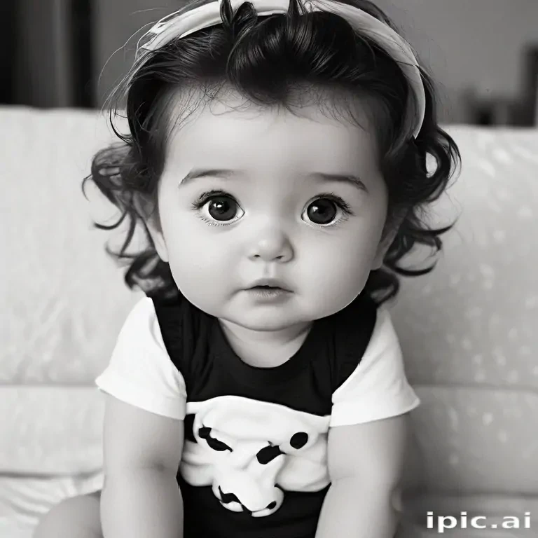 cute black and white