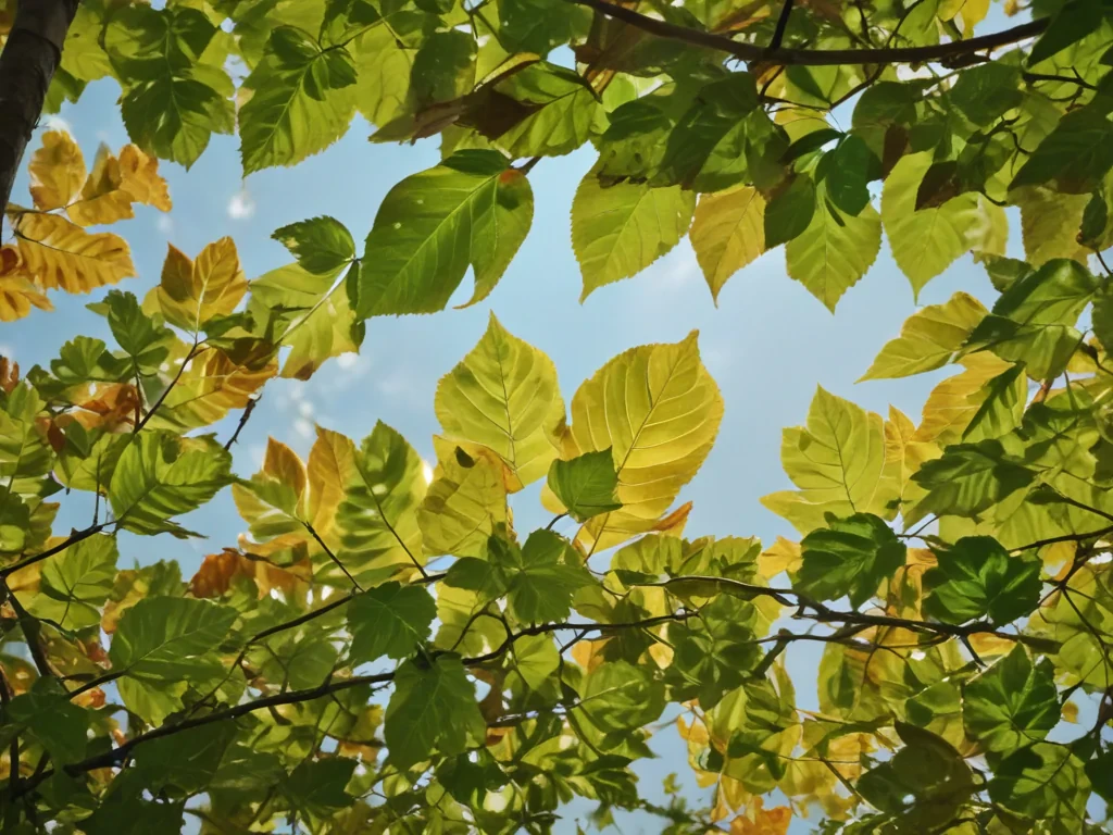 background leaves