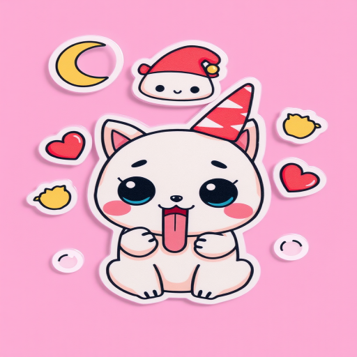 transparent cute stickers
