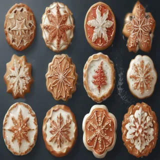 clip art christmas cookies
