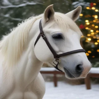 merry christmas horse images