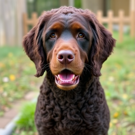irish water spaniel