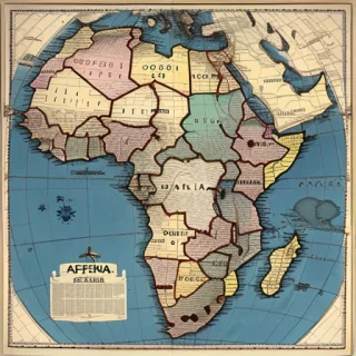 map of africa