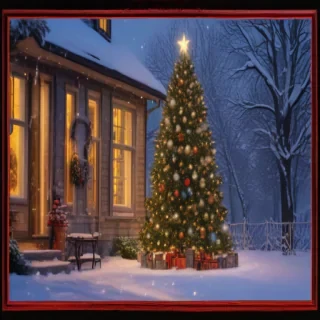 christmas transparent