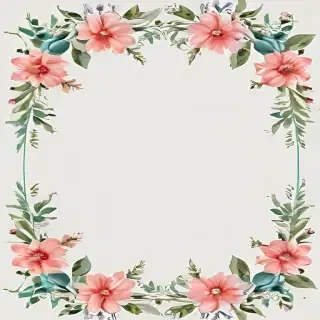 flowers border png