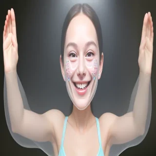 happy face transparent