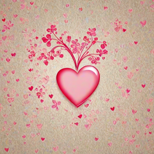 a heart wallpaper