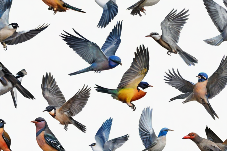 birds transparent background