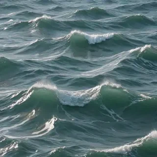 waves transparent