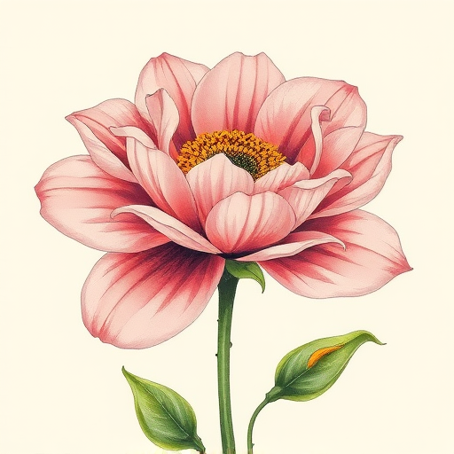 flower drawing aesthetic