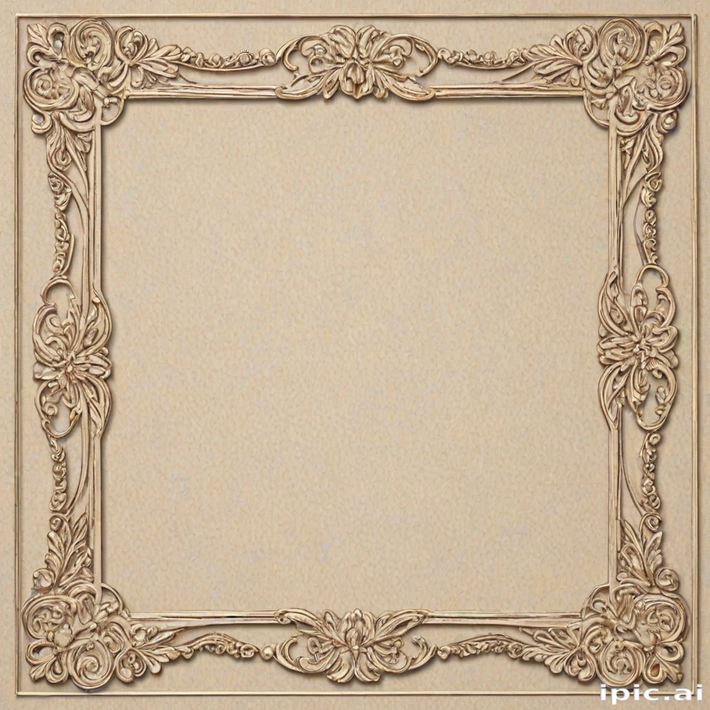 transparent border frame