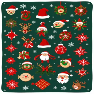 christmas reef clipart