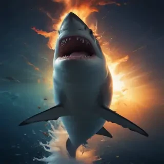 shark background