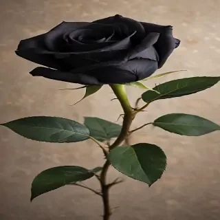 black rose picture