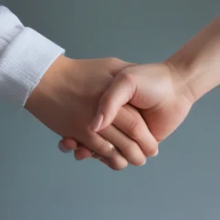 couple holding hands aesthetic