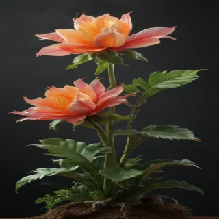 plant no background