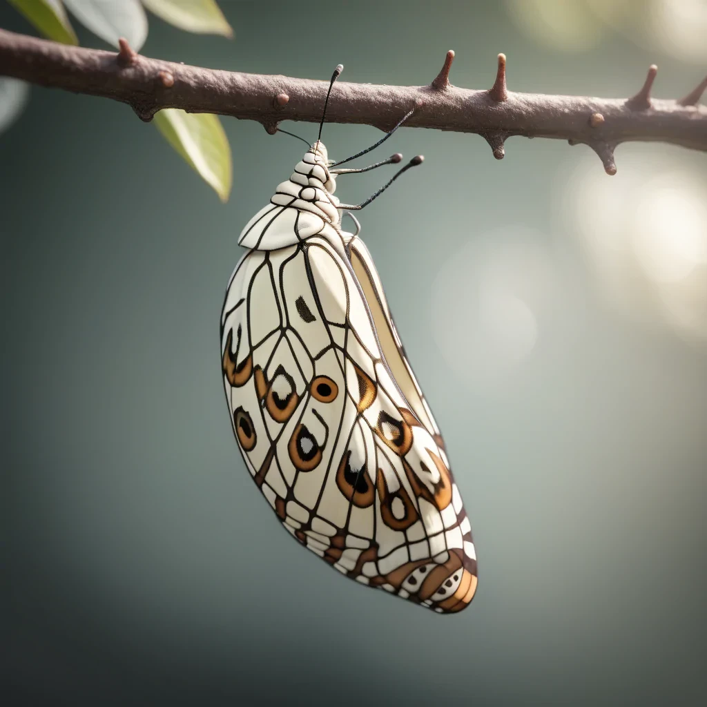 butterfly cocoon png