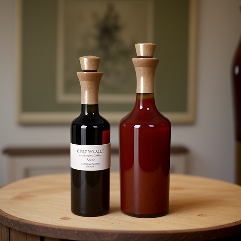 discuss briefly a comparison of the two vinegars