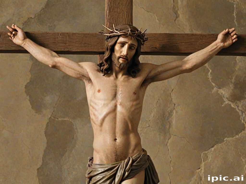 image of jesus on the cross