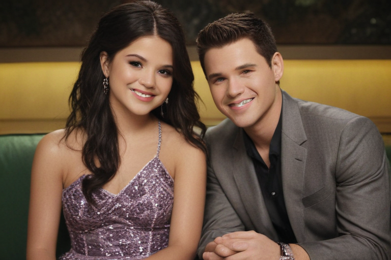 selena gomez demi lovato barney