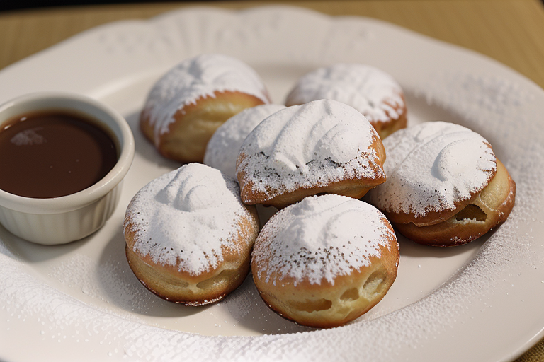 beignets from princess and the frog