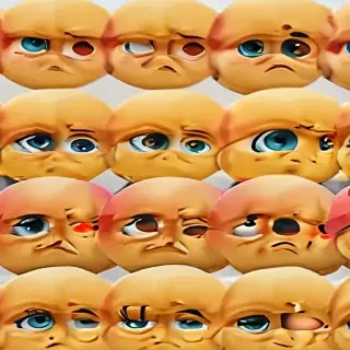 sad face emoji