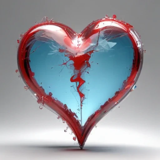 broken heart transparent