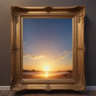 background with frame