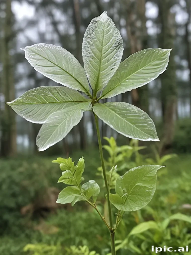 transparent plant